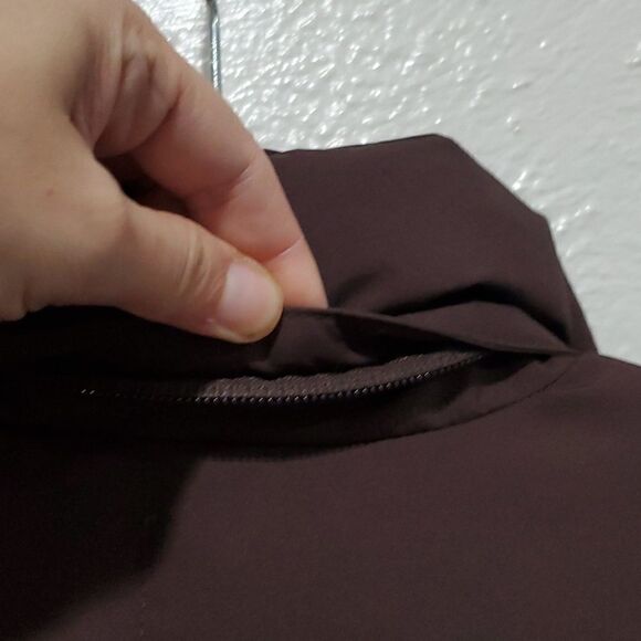 L.L. Bean Vintage Full Length Goose Down Filled Puffer Trench Coat in Brown XLP - Picture 7 of 16